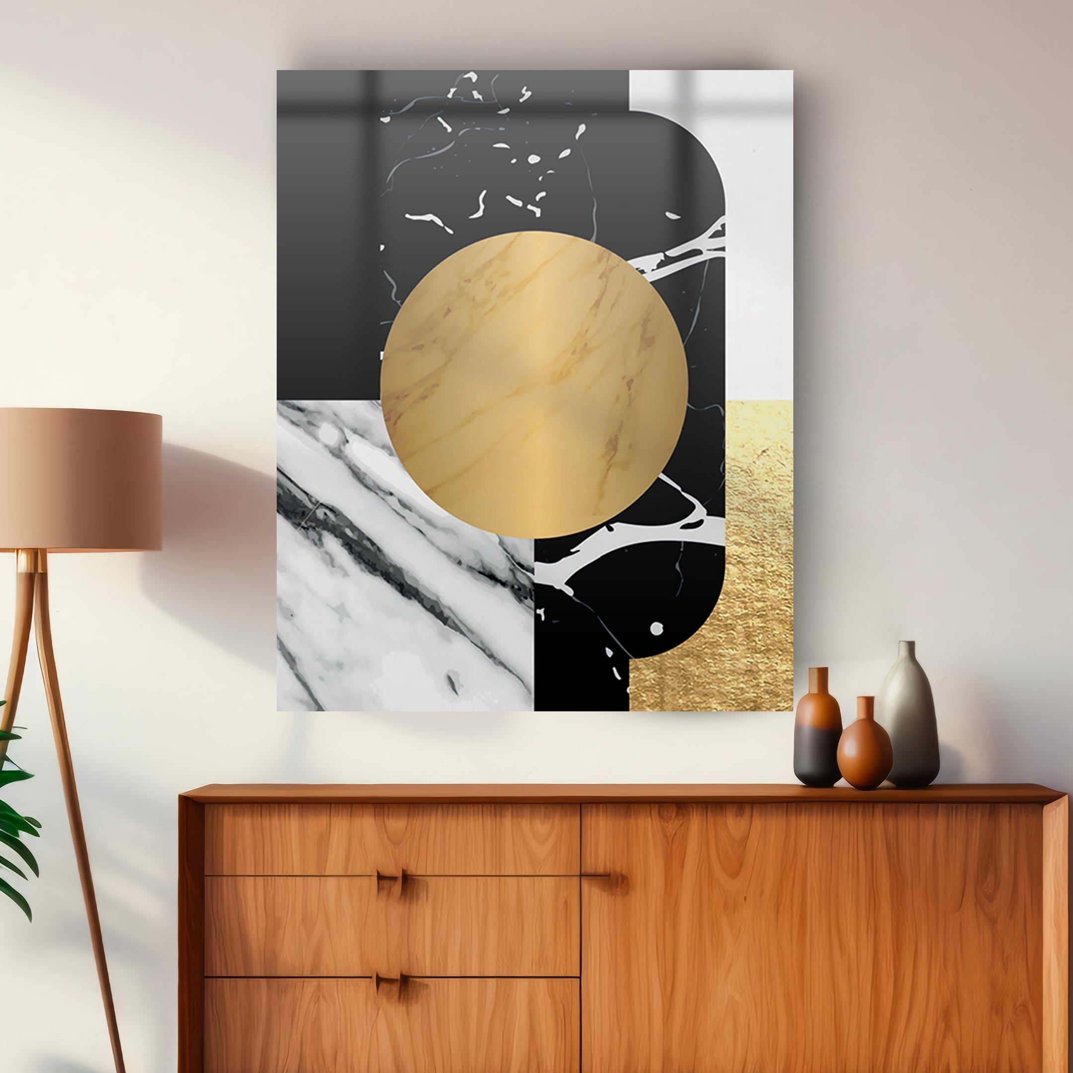 Quadro in vetro CUBIK