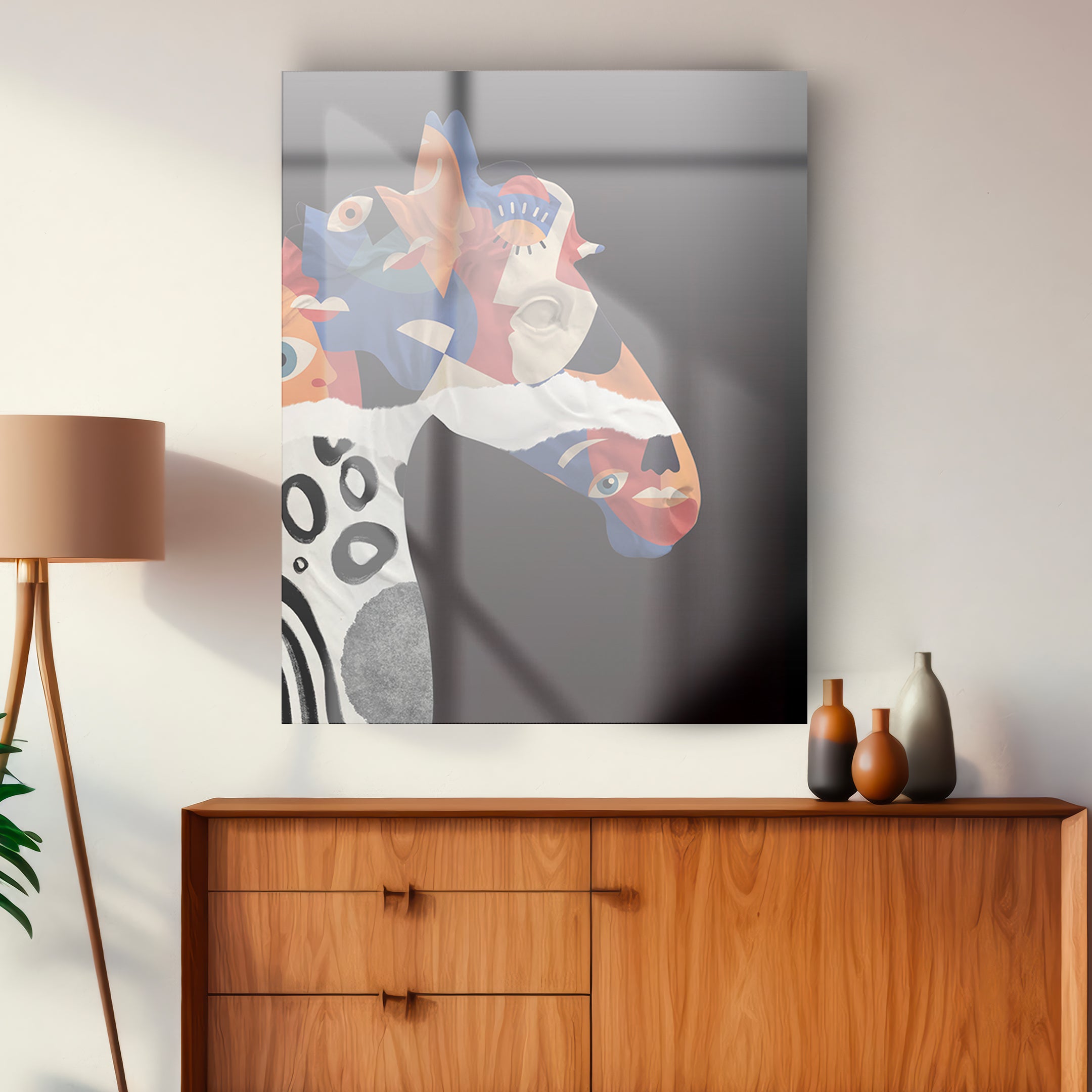 Quadro in vetro HORSE