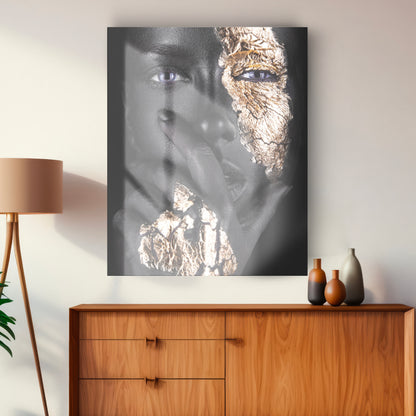Tableau en verre PHILIA GOLD
