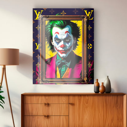 Quadro in vetro LV JOKER