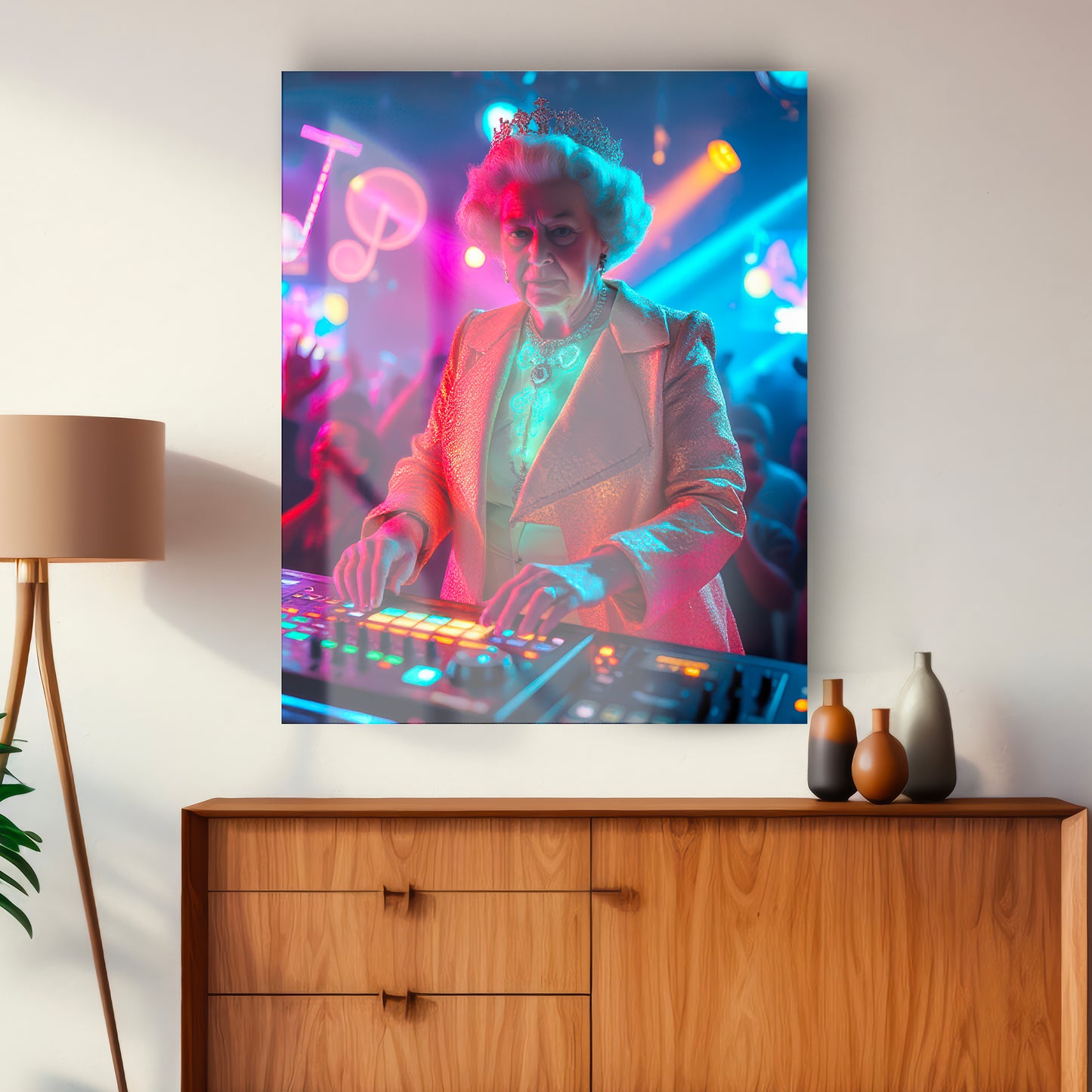 Quadro in vetro ELIZABETH DJ