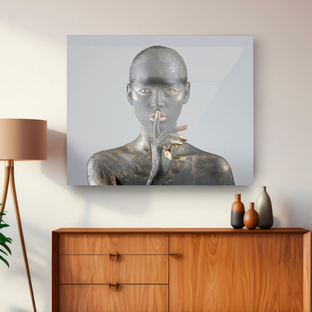 Quadro in vetro SILENCE