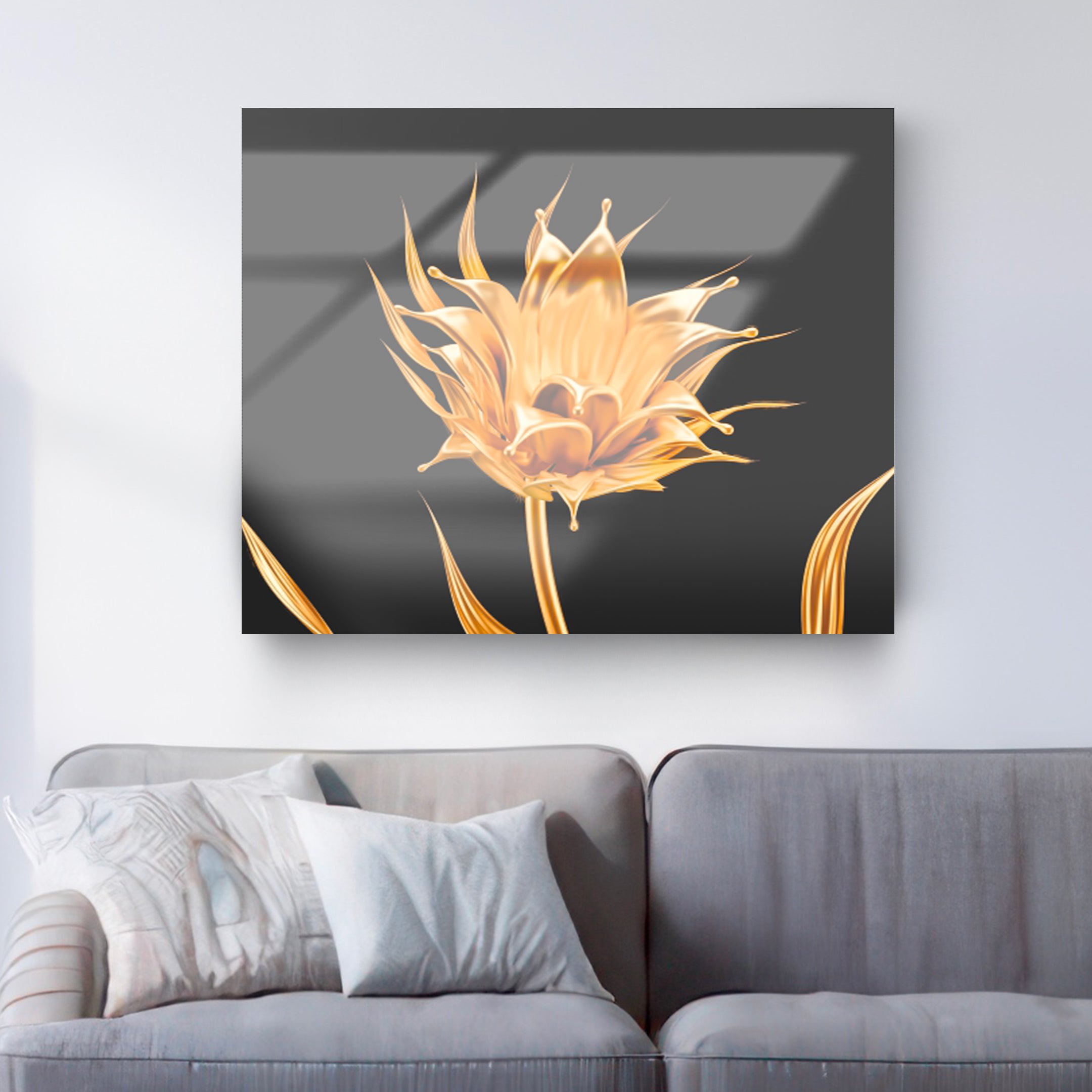 Tableau en verre PHILIA GOLD