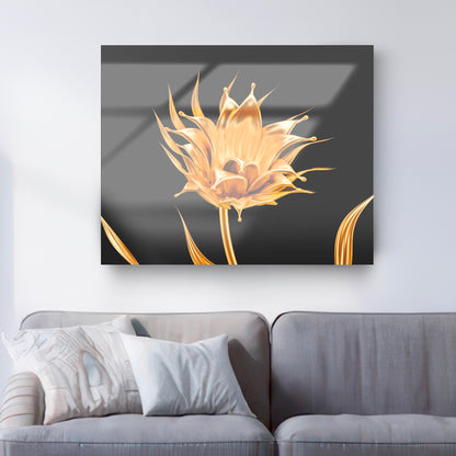 PHILIA GOLD glass picture