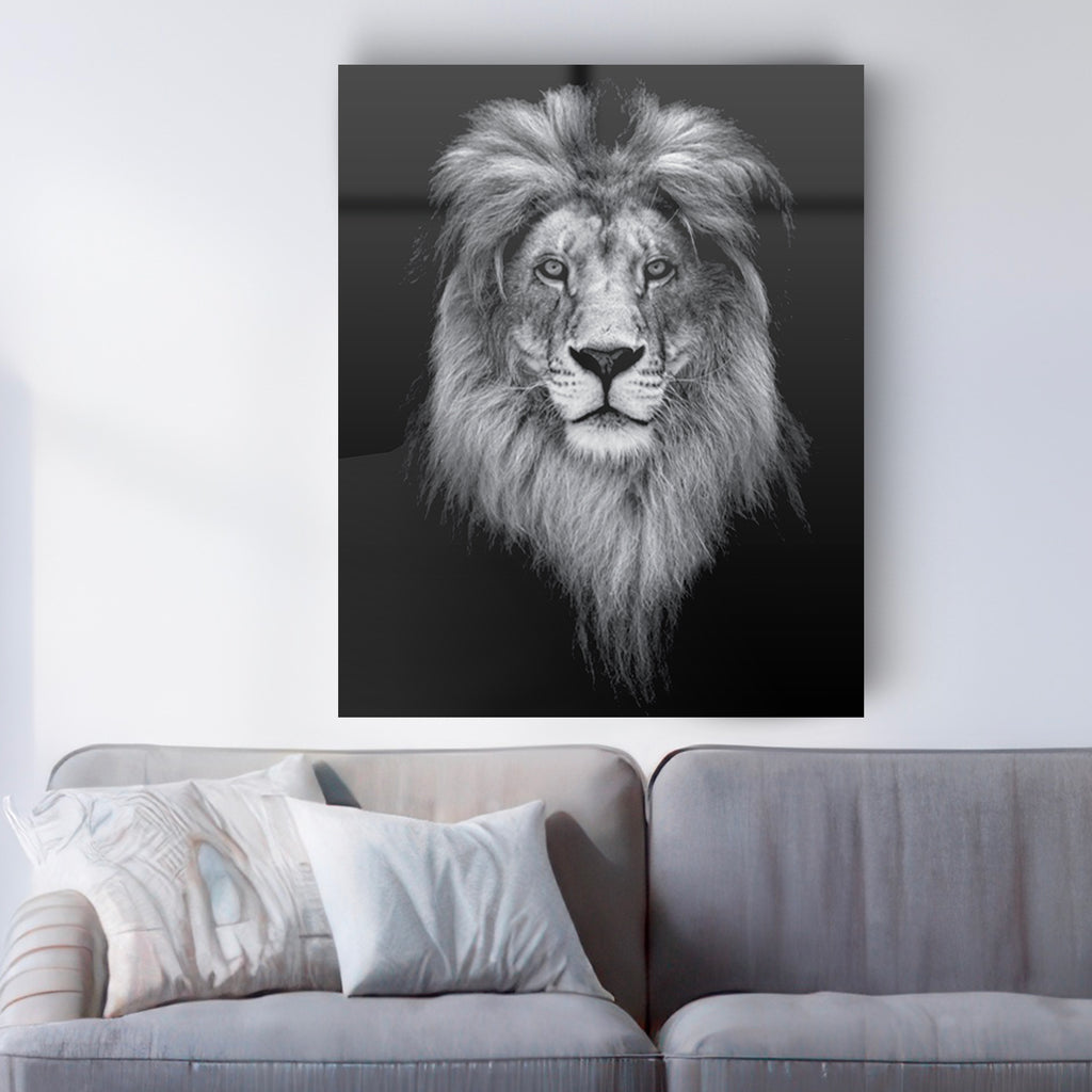 Quadro in vetro LEONE