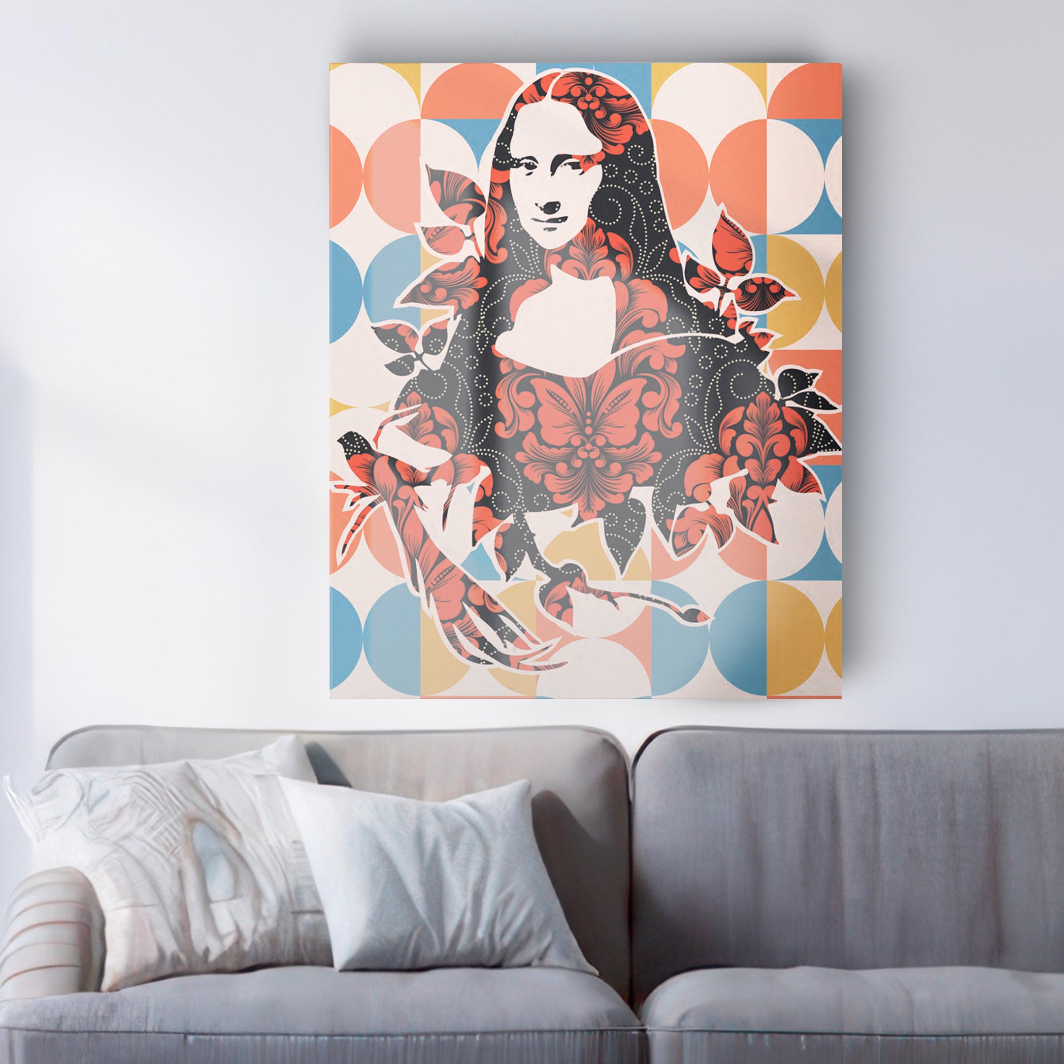 Peinture sur verre GIOCONDA