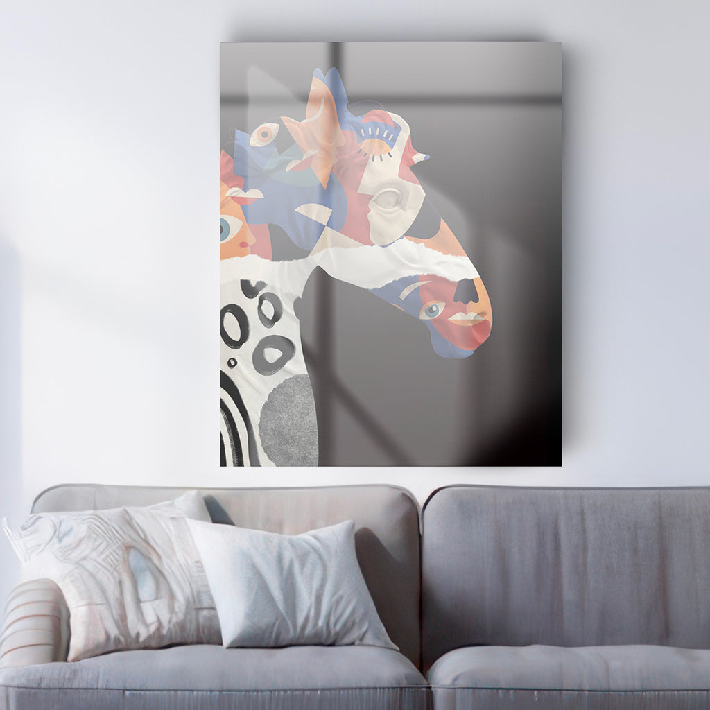 Image en verre CHEVAL