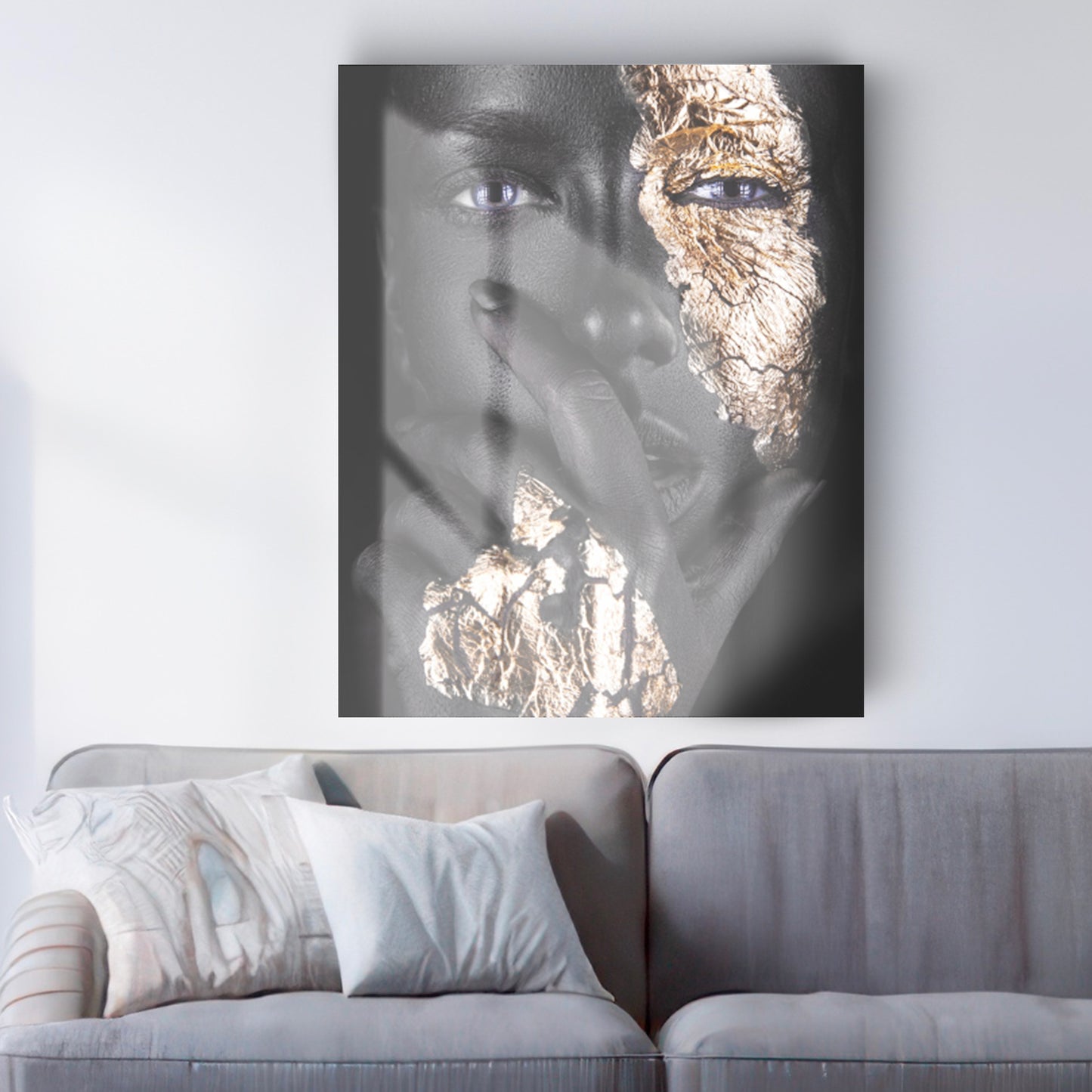 Tableau en verre PHILIA GOLD