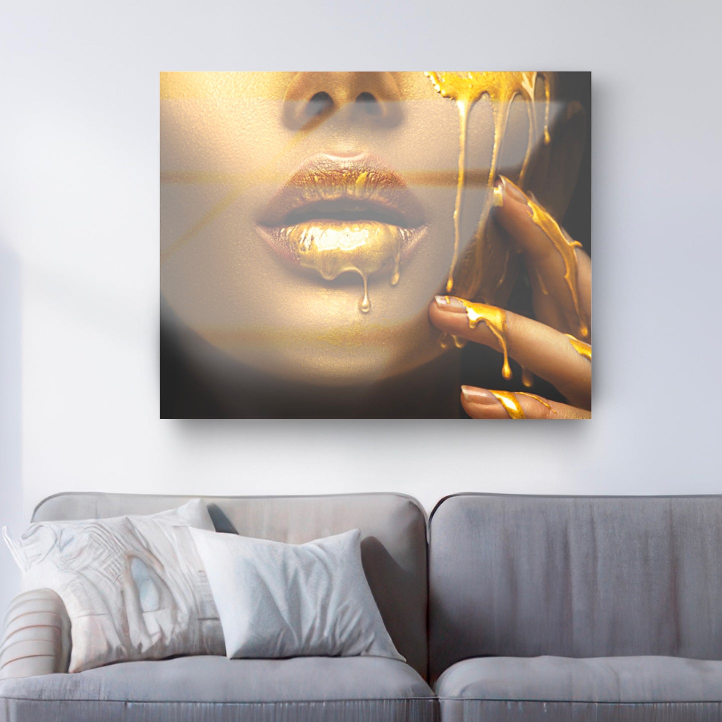 Tableau en verre PHILIA GOLD