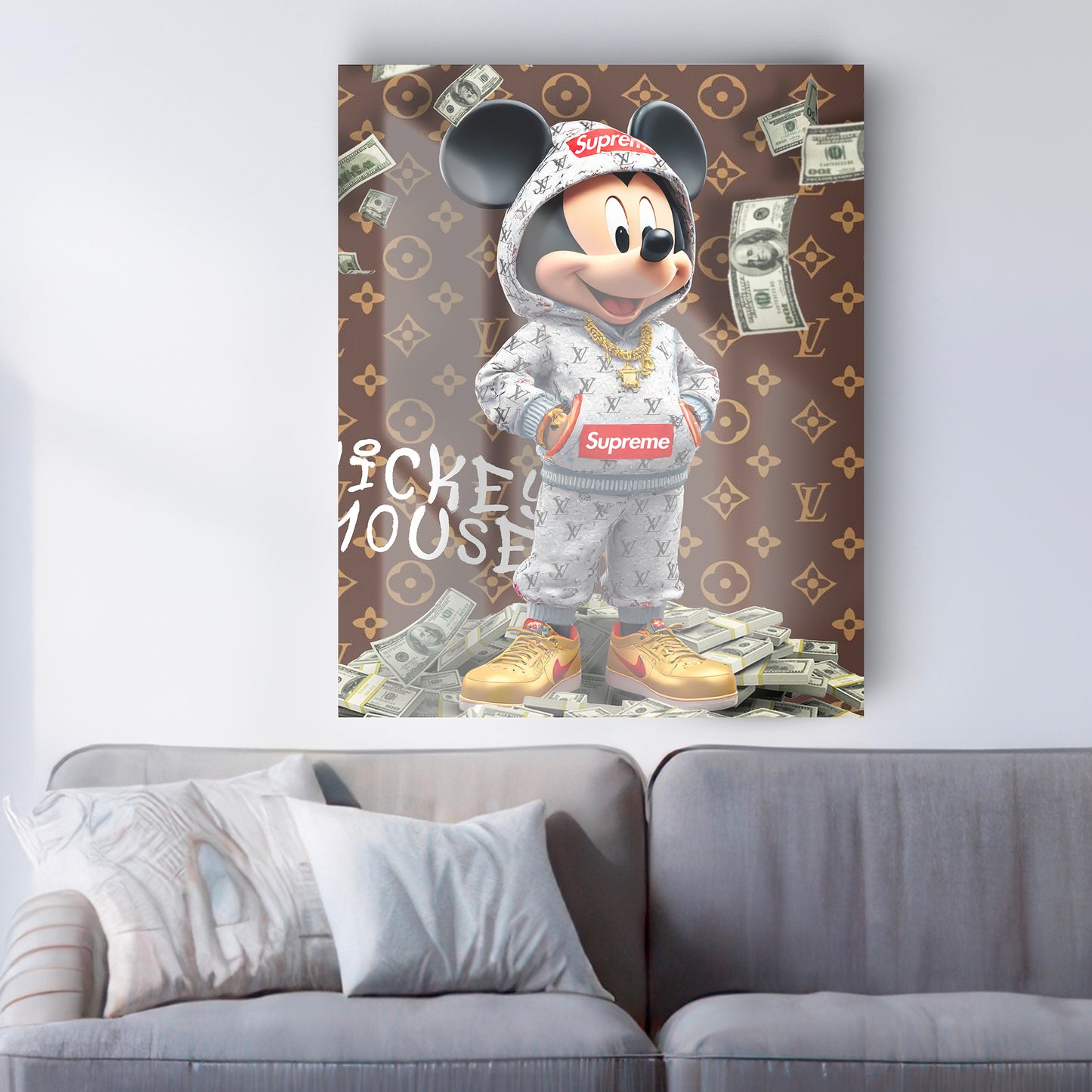 Tableau en verre LIBERTY