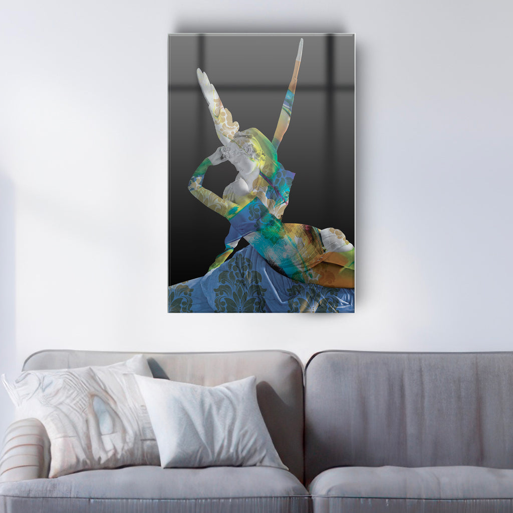 Quadro in vetro AMORE E PSICHE