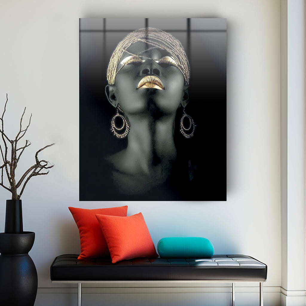 Quadro in vetro VOGUE
