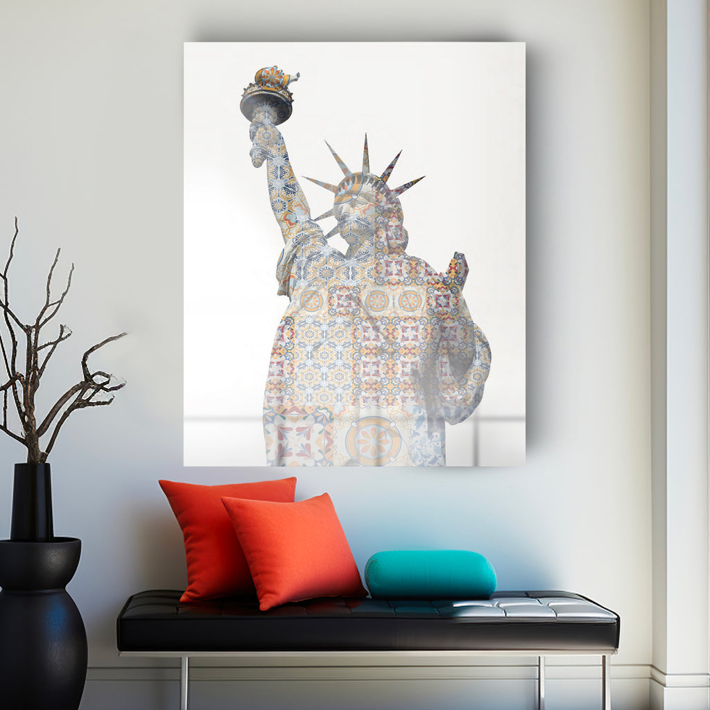 Tableau en verre LIBERTY