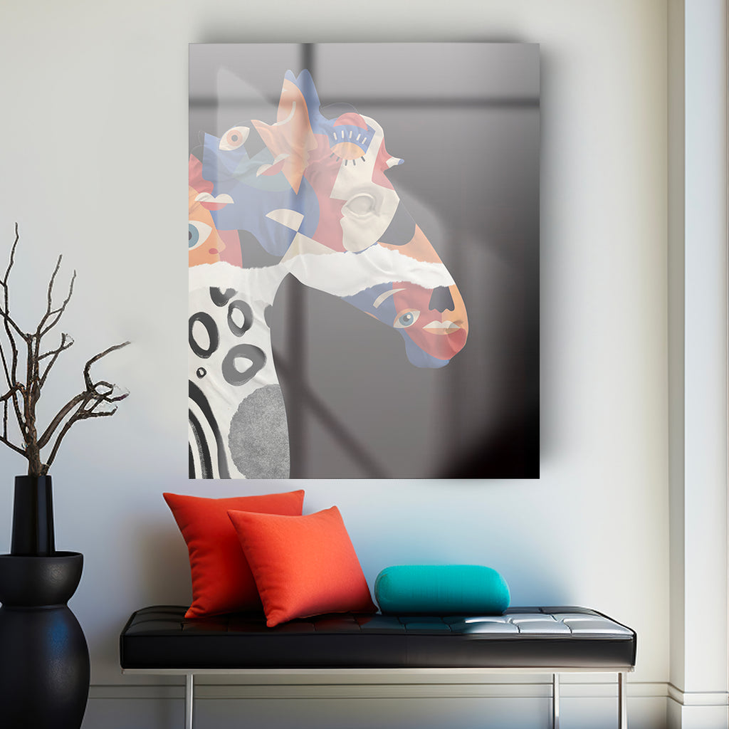 Image en verre CHEVAL