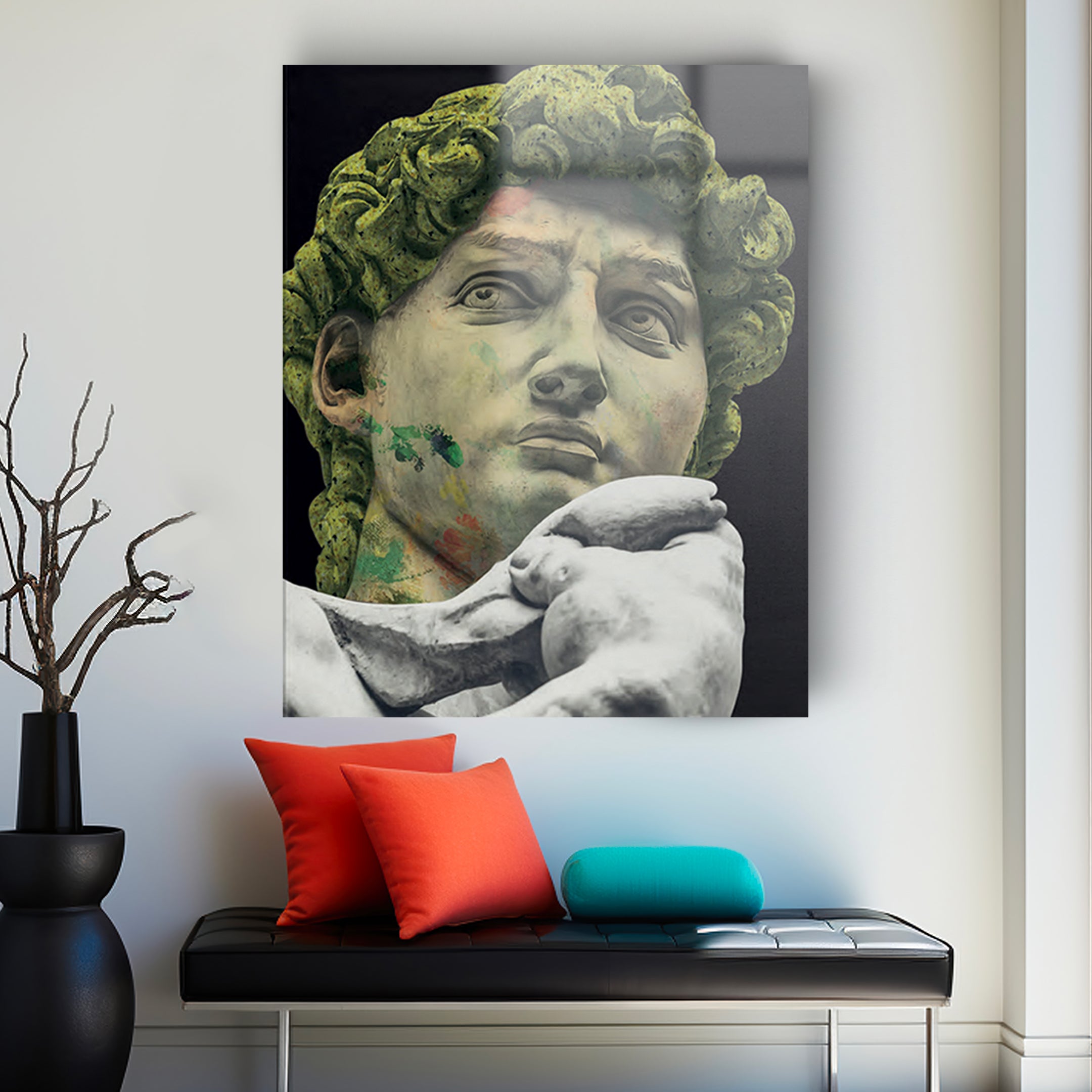 Quadro in vetro DAVID
