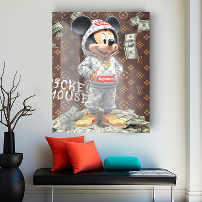 Tableau en verre LIBERTY