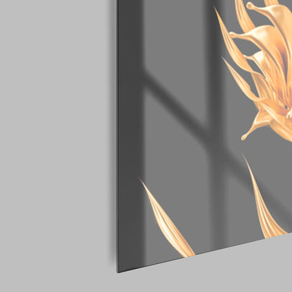 PHILIA GOLD glass picture