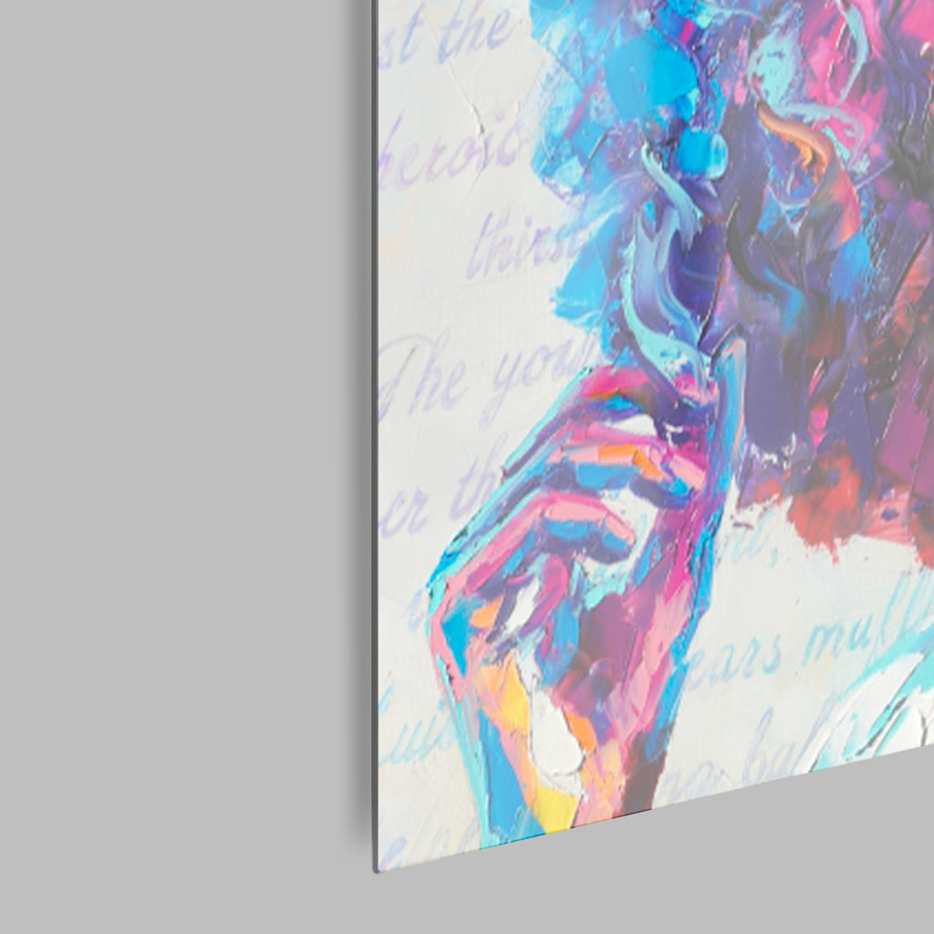 Glass painting FLUID ART POWDER