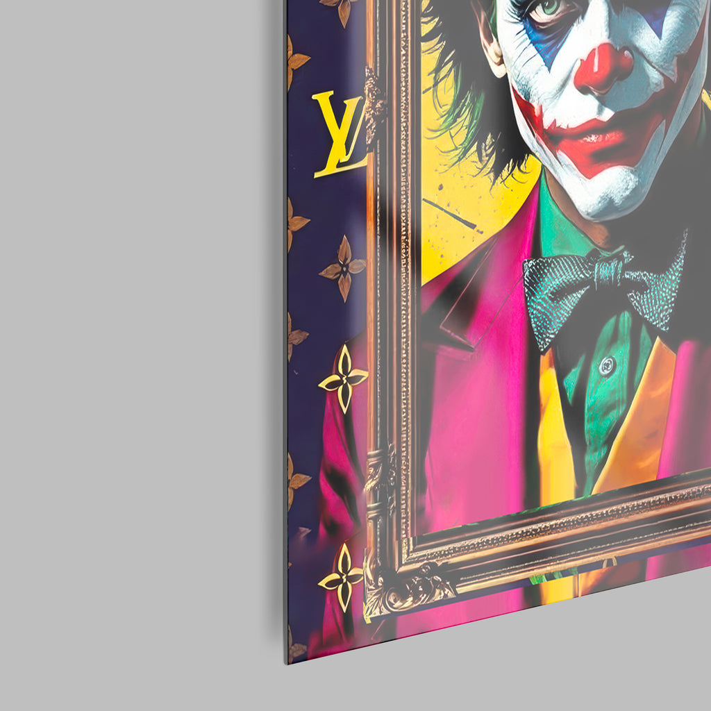 Quadro in vetro LV JOKER
