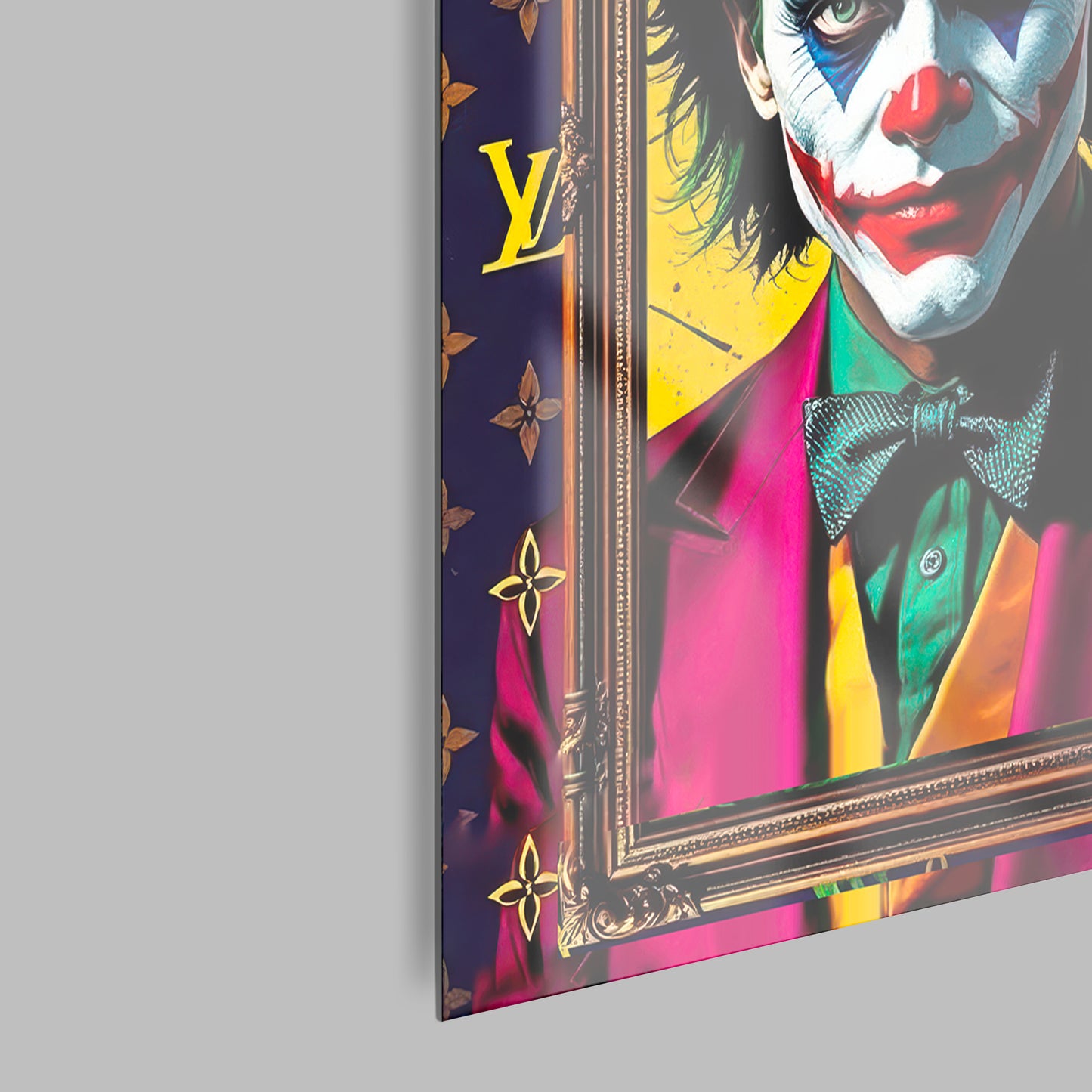 Quadro in vetro LV JOKER