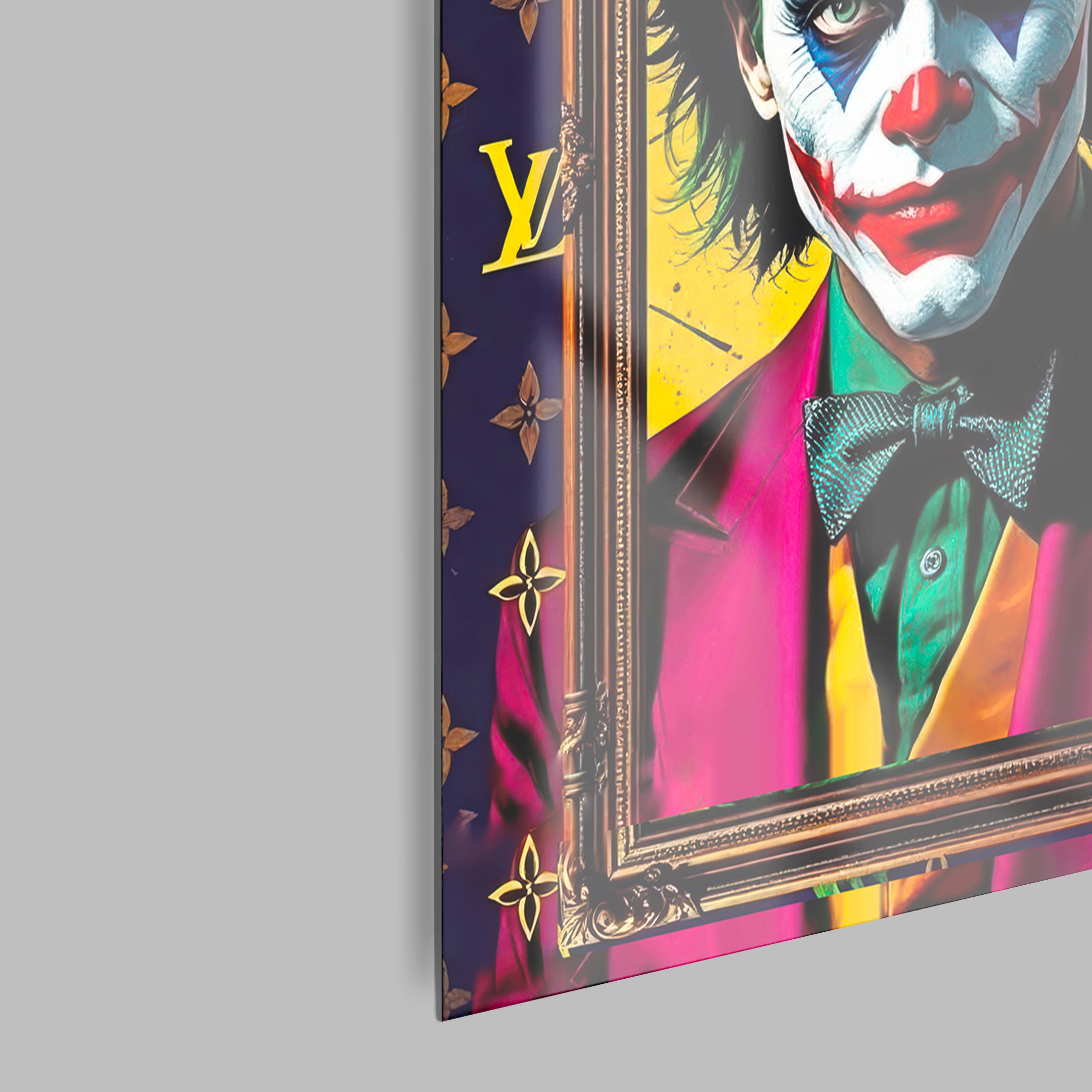 Quadro in vetro LV JOKER