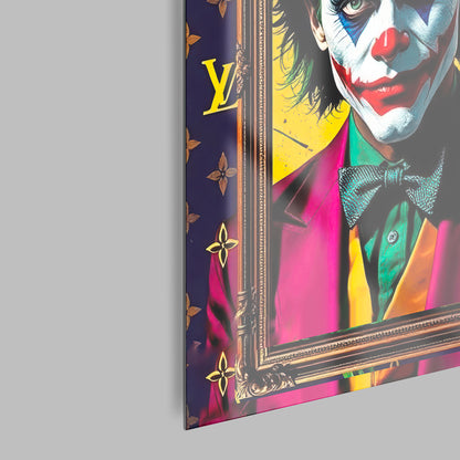 Quadro in vetro LV JOKER