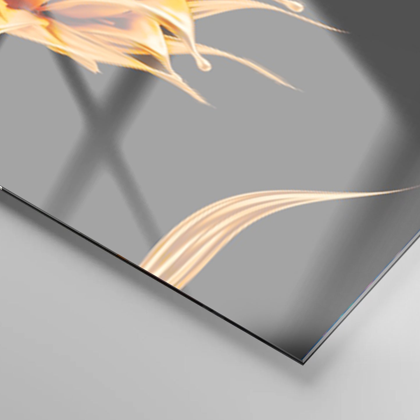 PHILIA GOLD glass picture