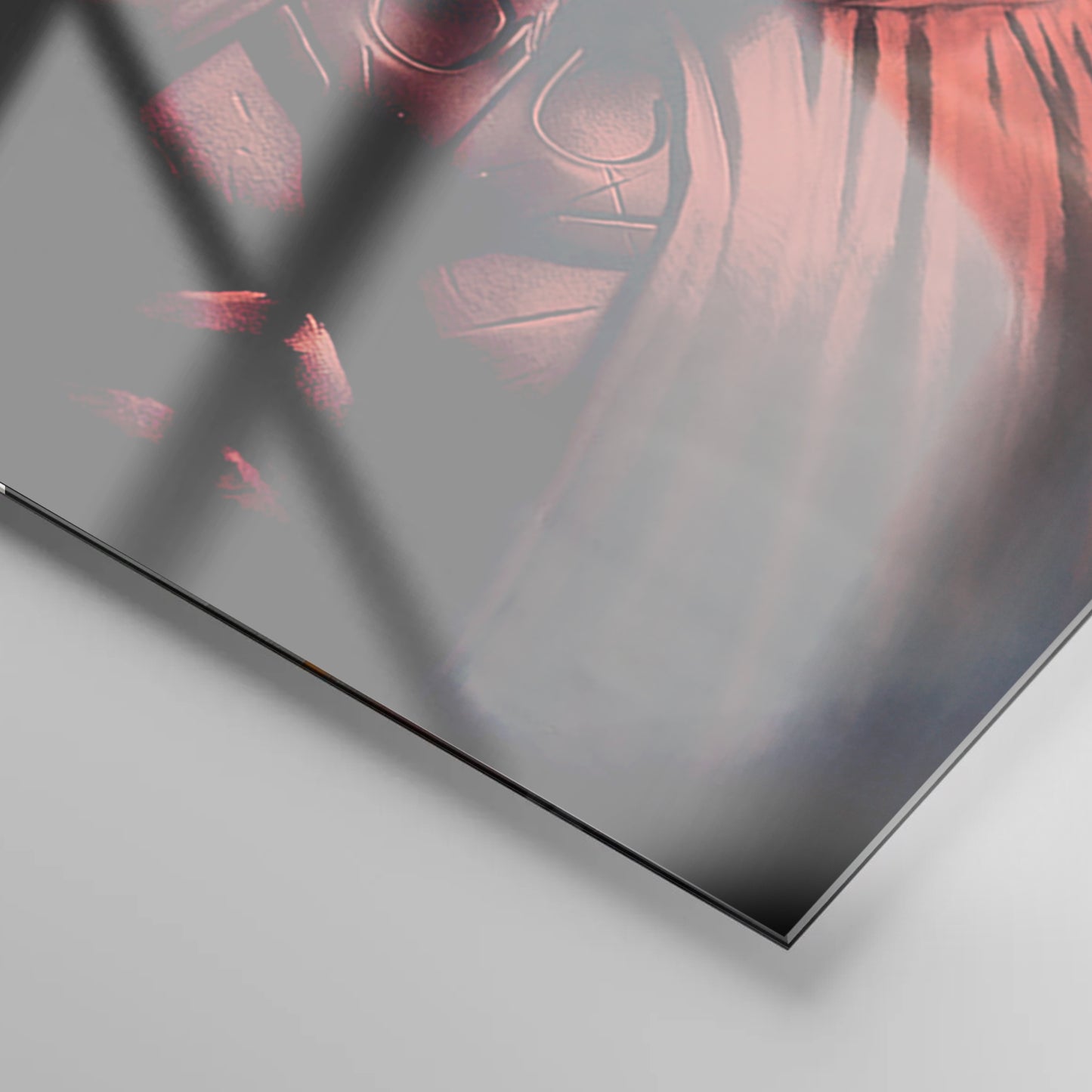 Image en verre BATMAN ROUGE