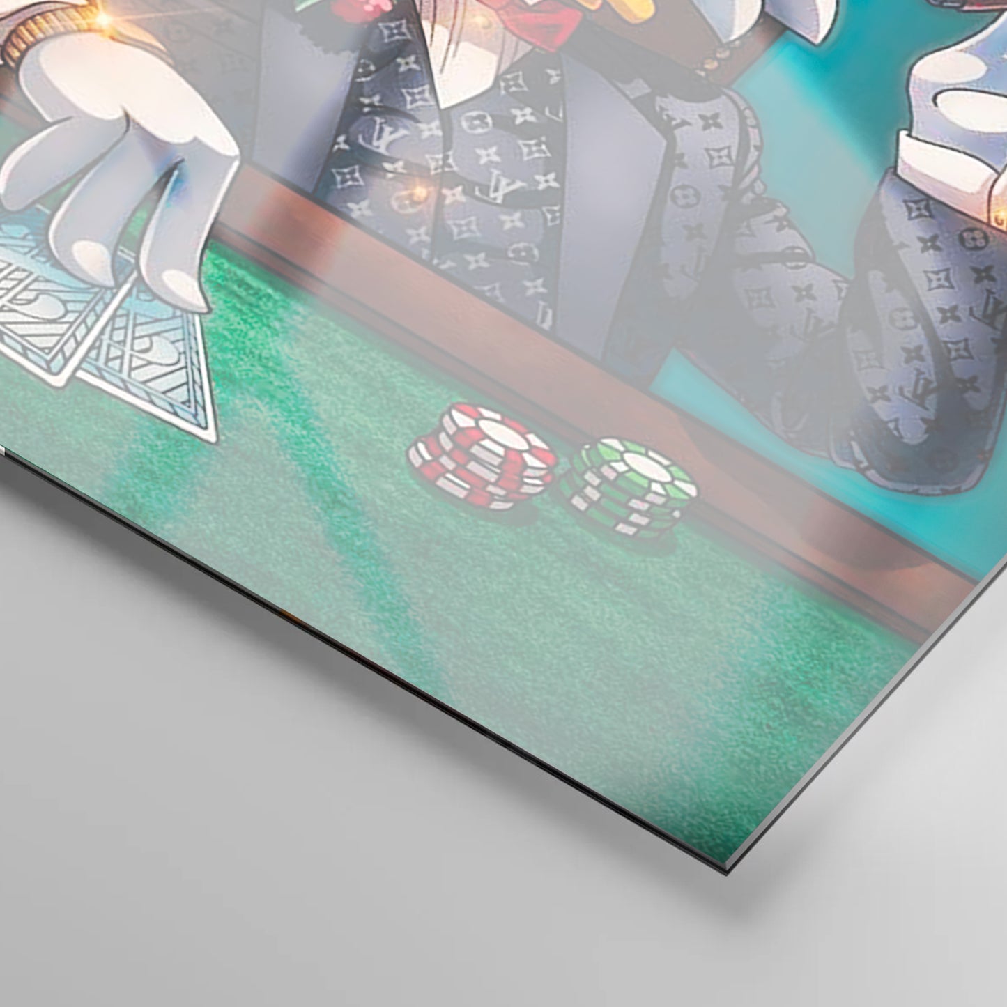 Quadro in vetro PAPERONE POKER