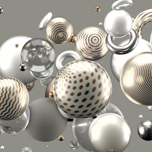 SPHERES glass picture