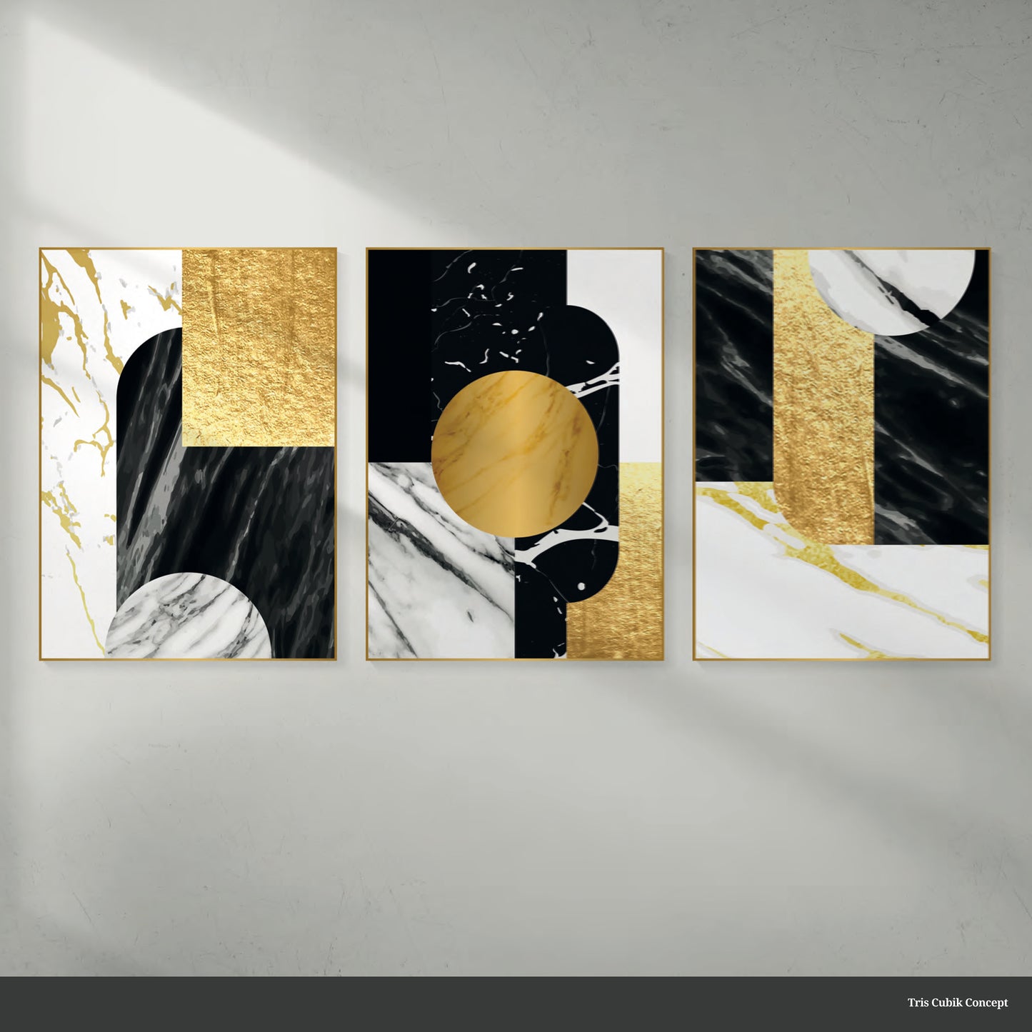 Glass picture TRIS CUBRIK CONCEPT